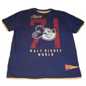 Vintage Disney world double side Mickey jersey